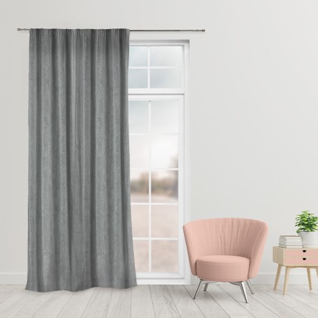 Rideau toundra fronceur 140x245cm