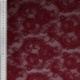 Tissu Dentelle Elastique Roses Bordeaux 