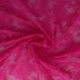 Tissu Dentelle Elastique Roses Fuchsia 
