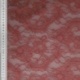Tissu Dentelle Roses Vieux Rose 
