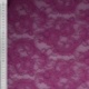 Tissu Dentelle Elastique Roses Prune