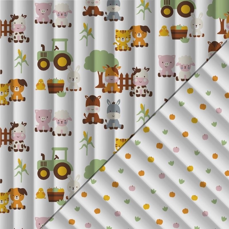 Tissu Matelassé Delicious-pature Multico