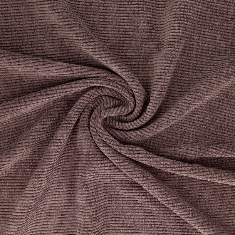 Tissu Velours Côtelé Parme