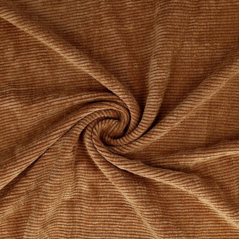 Tissu Velours Côtelé Camel 