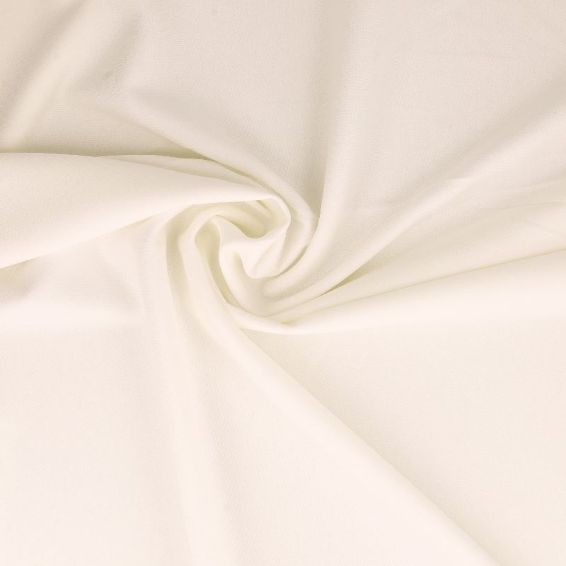 Tissu Jersey Scuba Ivoire