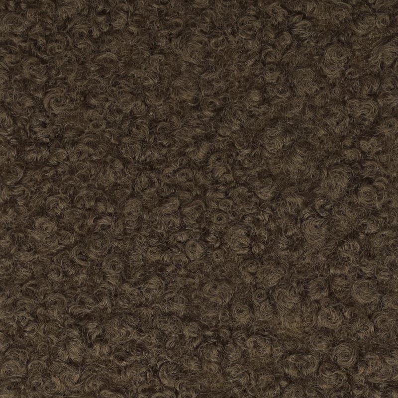 Tissu Bouclette Maxi Marron