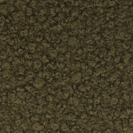 Tissu Bouclette Maxi Kaki 