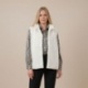 Veste Sans Manche Créative Fausse Fourrure Uni