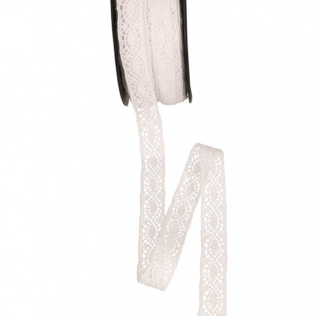 Dentelle coton entre deux