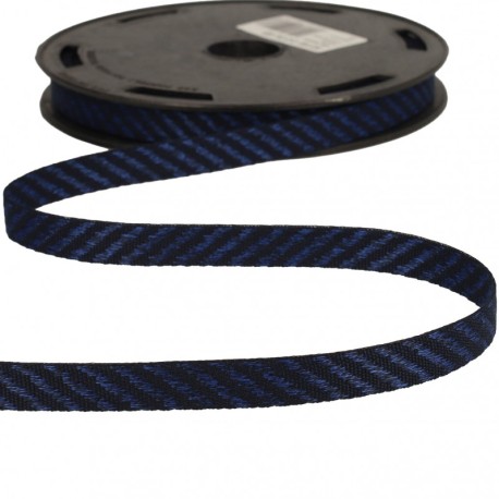 Galon rayures bicolore