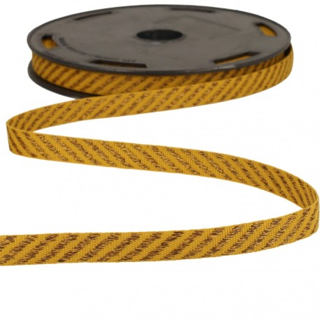 Galon rayures bicolore