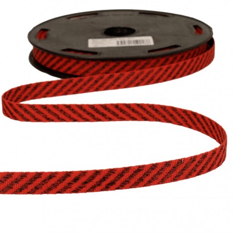 Galon rayures bicolore