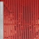 Tissu Paillette Sur Voile Rouge 