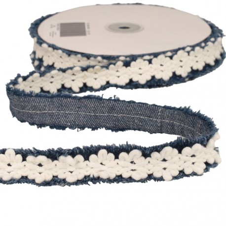 Galon jean  Bleu lavande