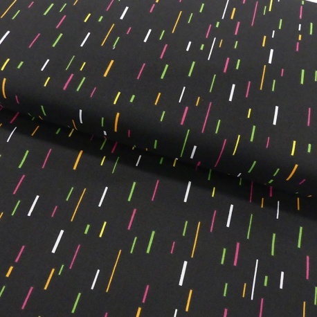 Tissu Coton Imprimé Multi Rectangles