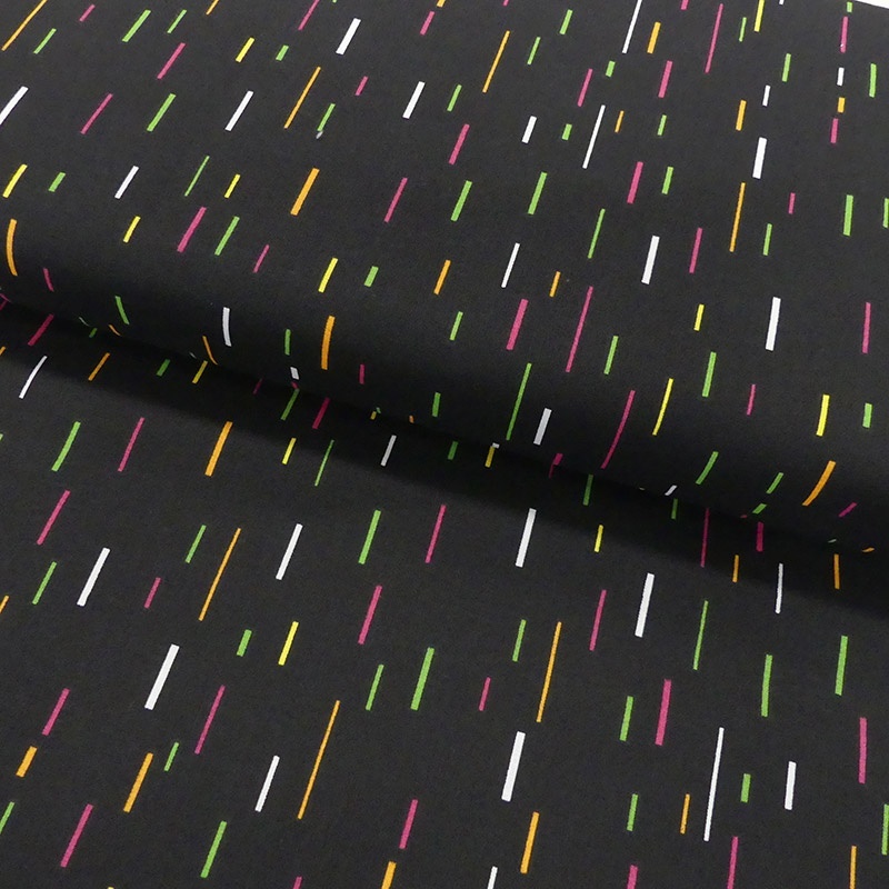 Tissu Coton Imprimé Multi Rectangles