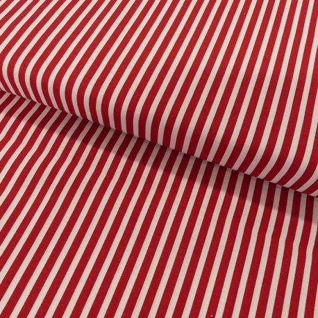 Tissu Coton Imprimé Stripe