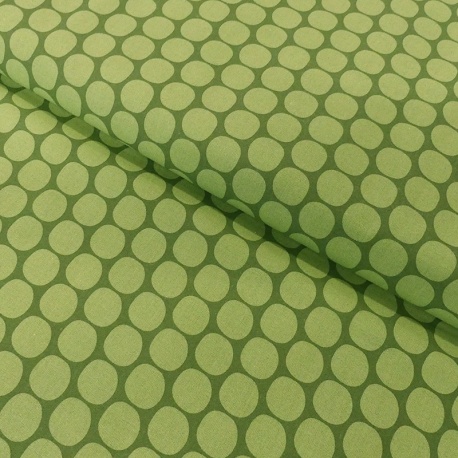Tissu Coton Imprimé Large Dot Print 