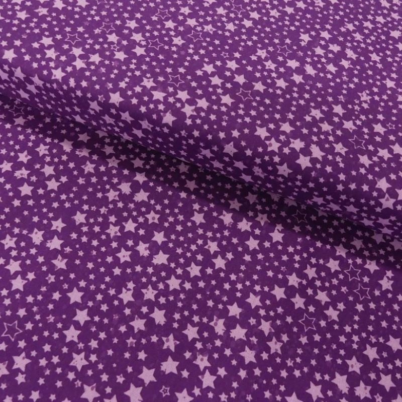 Tissu Coton Imprimé Stars 