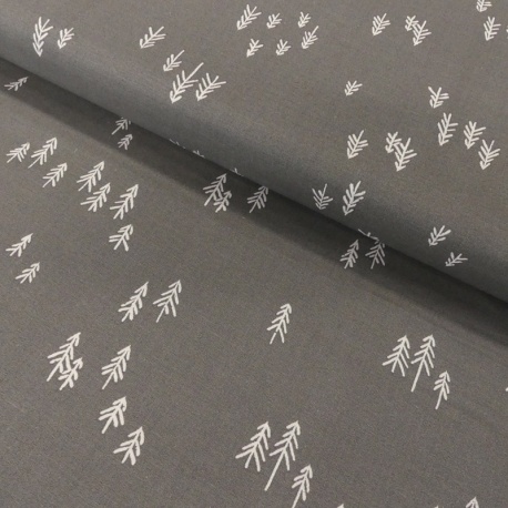 Tissu Coton Imprimé Sketched Forest