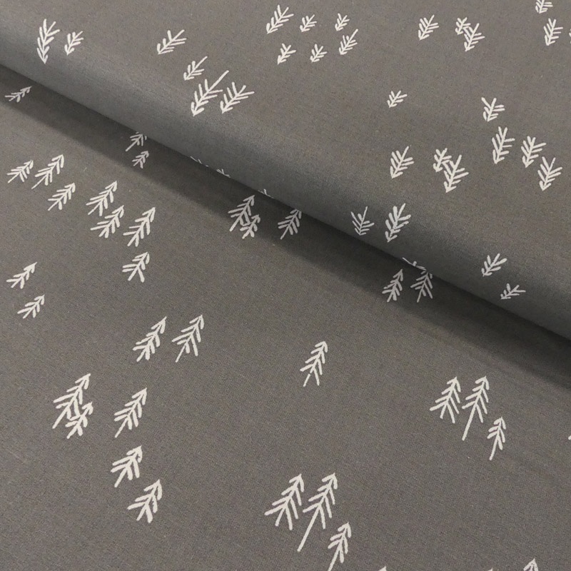Tissu Coton Imprimé Sketched Forest