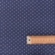 Tissu Coton Imprimé Pin Dot 