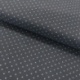 Tissu Coton Imprimé Pin Dot Bluefin 
