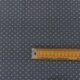 Tissu Coton Imprimé Pin Dot Bluefin 