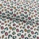 Tissu Coton Imprimé Colorful Leopard Prt