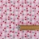 Tissu Coton Imprimé Cherries On Pink