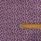 Tissu Coton Imprimé Ditsy Daisies Purple 