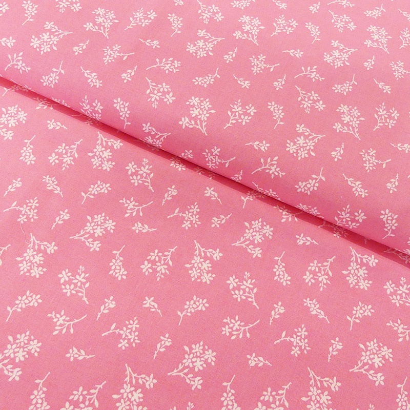 Tissu Coton Imprimé Ditsy Bouquet