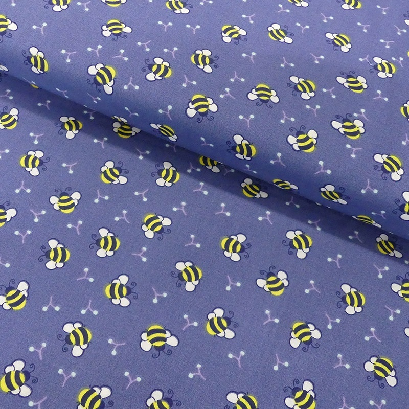 Tissu Coton Imprimé Bee