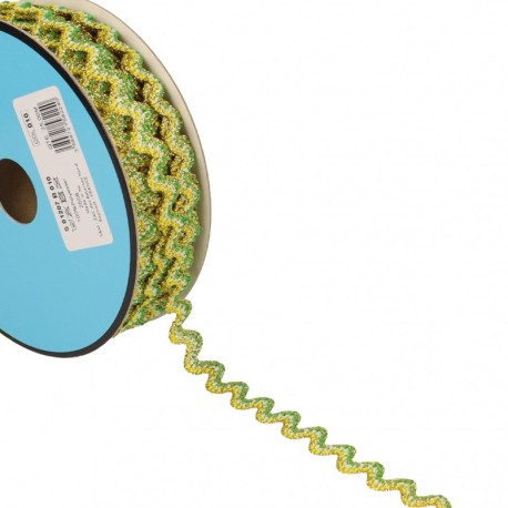 Serpentine multicolore métal