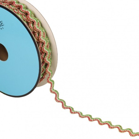 Serpentine multicolore métal