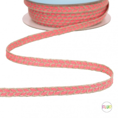 Galon tresse bicolore