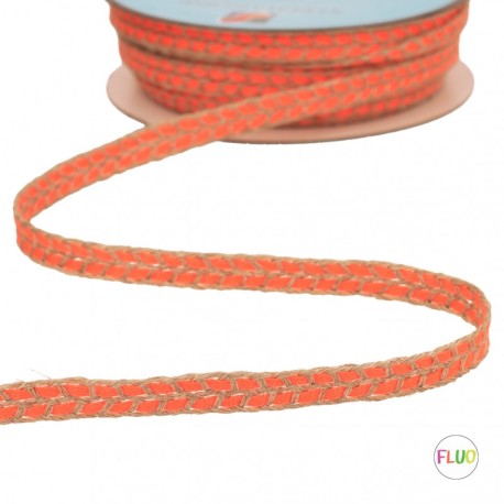 Galon tresse bicolore