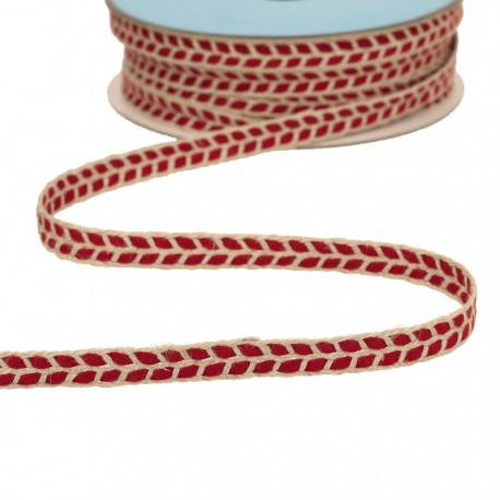 Galon tresse bicolore