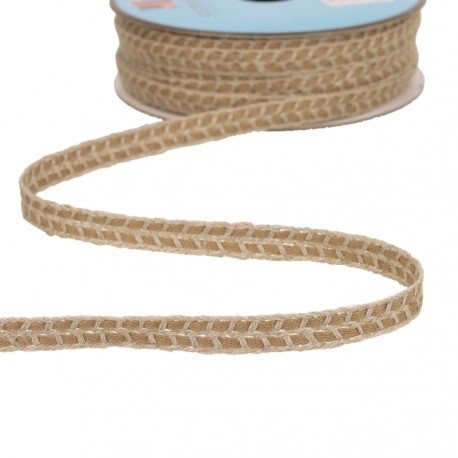 Galon tresse bicolore