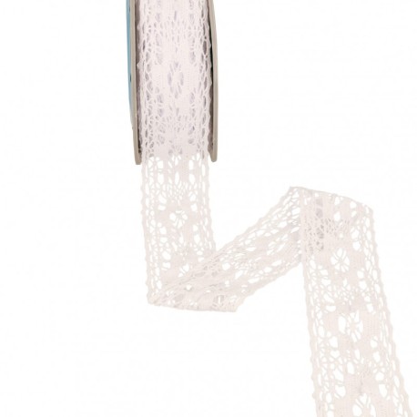 Dentelle entre deux fleurs