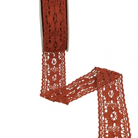 Dentelle entre deux fleurs