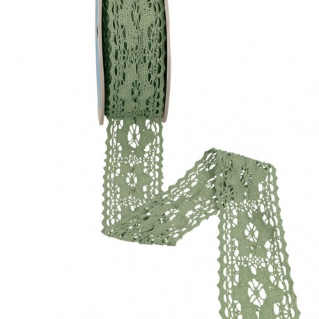 Dentelle entre deux fleurs