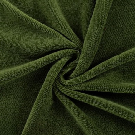 Tissu Bambounette Olive