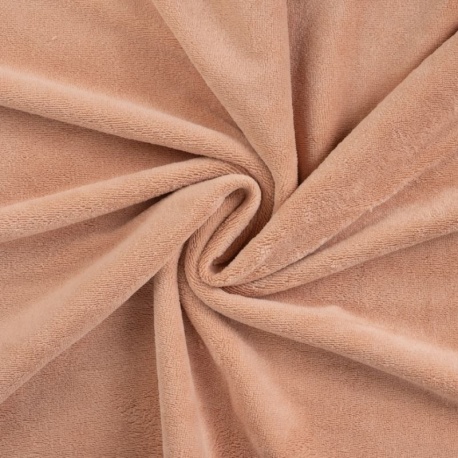 Tissu Bambounette Peche