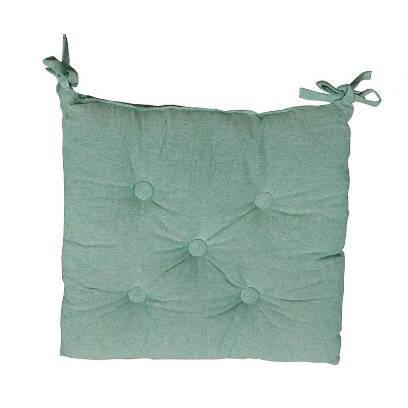 Galette de Chaise Chinée Celadon