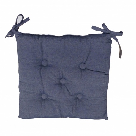 Galette de Chaise Chinée Marine 