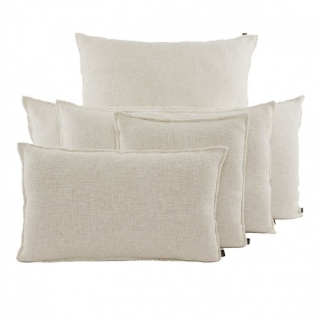 Housse de Coussin California Uni Naturel - HAOMY