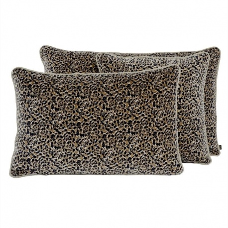 Housse de Coussin Gairo Velours Imprimé Gold - HAOMY