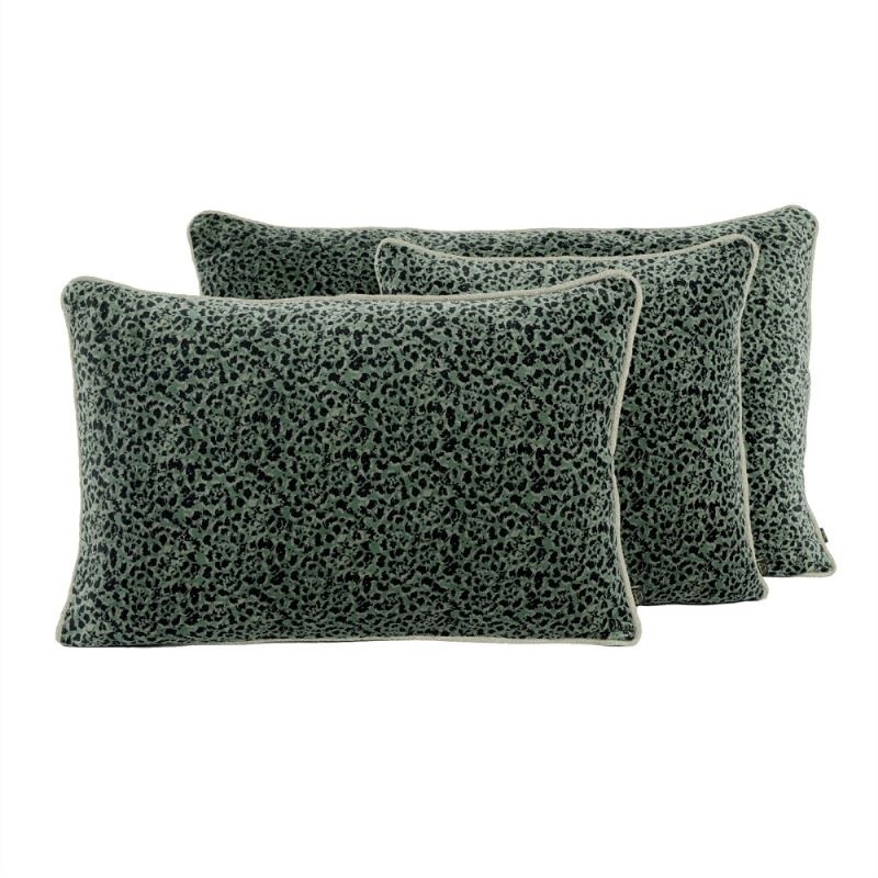 Housse de Coussin Gairo Velours Imprimé Jardin - HAOMY