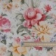 Tissu Toile Imprimée Enora Fleurs Rose